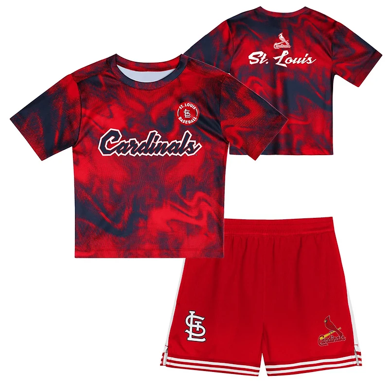 Preschool St Louis Cardinals Hitter Infielder 2-Piece Set