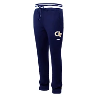 Pro Standard Georgia Tech Yellow Jackets Script Tail Fleece Sweatpants