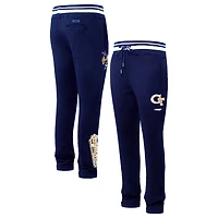 Pro Standard Georgia Tech Yellow Jackets Script Tail Fleece Sweatpants
