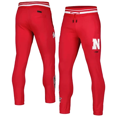 Pro Standard Nebraska Huskers Script Tail Fleece Sweatpants