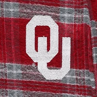 Profile Gray Oklahoma Sooners Big  Tall 2-Pack T-Shirt Flannel Pants Set