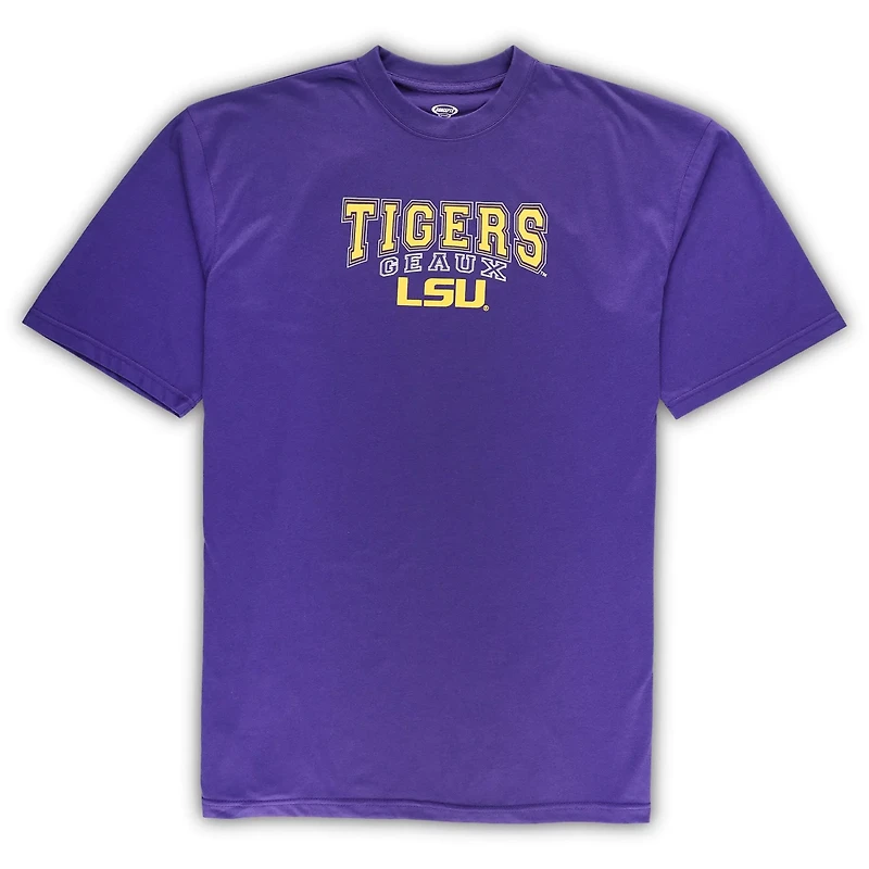 Profile LSU Tigers Big  Tall 2-Pack T-Shirt Flannel Pants Set