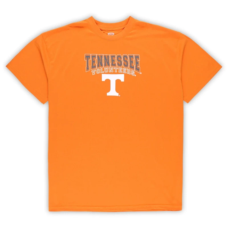 Profile Tennessee White Volunteers Big  Tall 2-Pack T-Shirt Flannel Pants Set