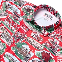 Reyn Spooner Wisconsin Badgers Scenic Polo