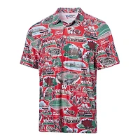 Reyn Spooner Wisconsin Badgers Scenic Polo