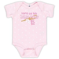 Soft as a Grape St Louis Cardinals 3-Pack Bodysuit Set