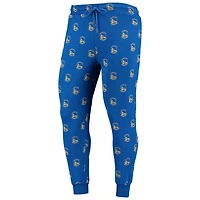 The Wild Collective Golden State Warriors Allover Logo Jogger Pants