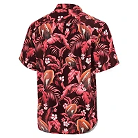 Tommy Bahama Arkansas Razorbacks Veracruz Cay First Down Blooms Button-Up Shirt
