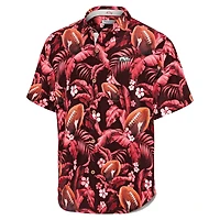 Tommy Bahama Arkansas Razorbacks Veracruz Cay First Down Blooms Button-Up Shirt