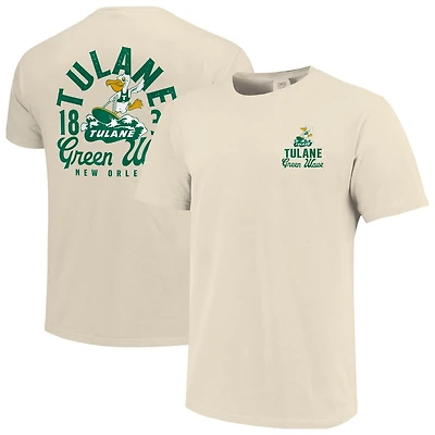 Tulane Green Wave Comfort Colors Mascot Overlay T-Shirt