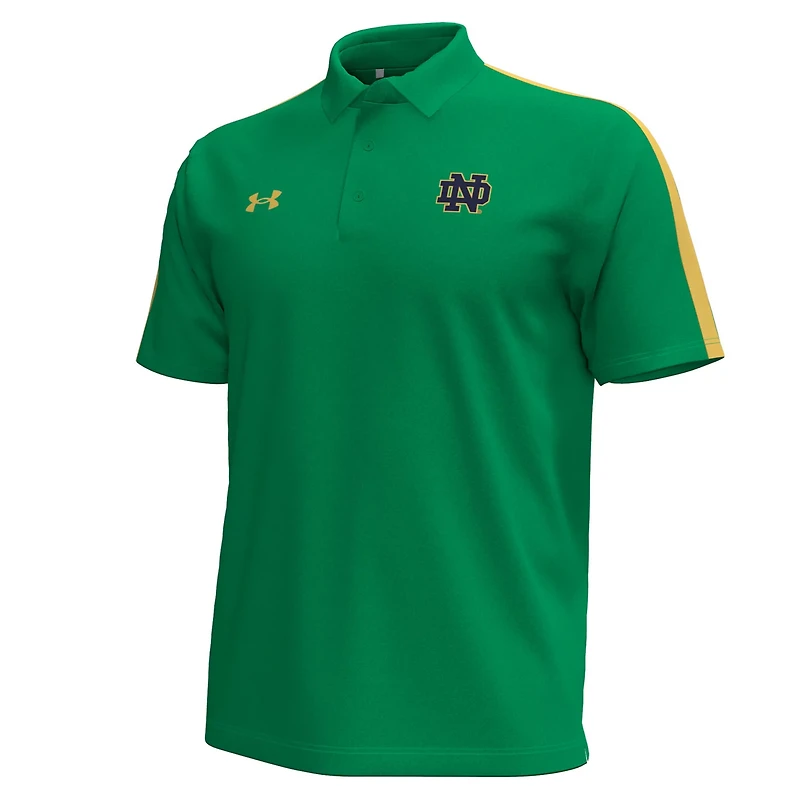 Under Armour Kelly Notre Dame Fighting Irish Pinnacle Performance Polo