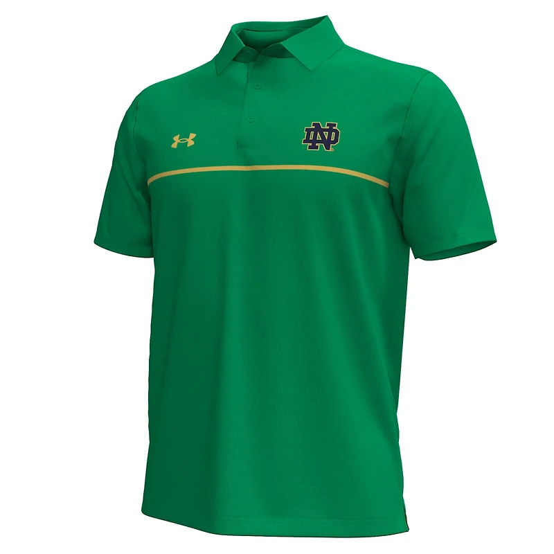 Under Armour Notre Dame Fighting Irish Playoff Chest Stripe Performance Polo