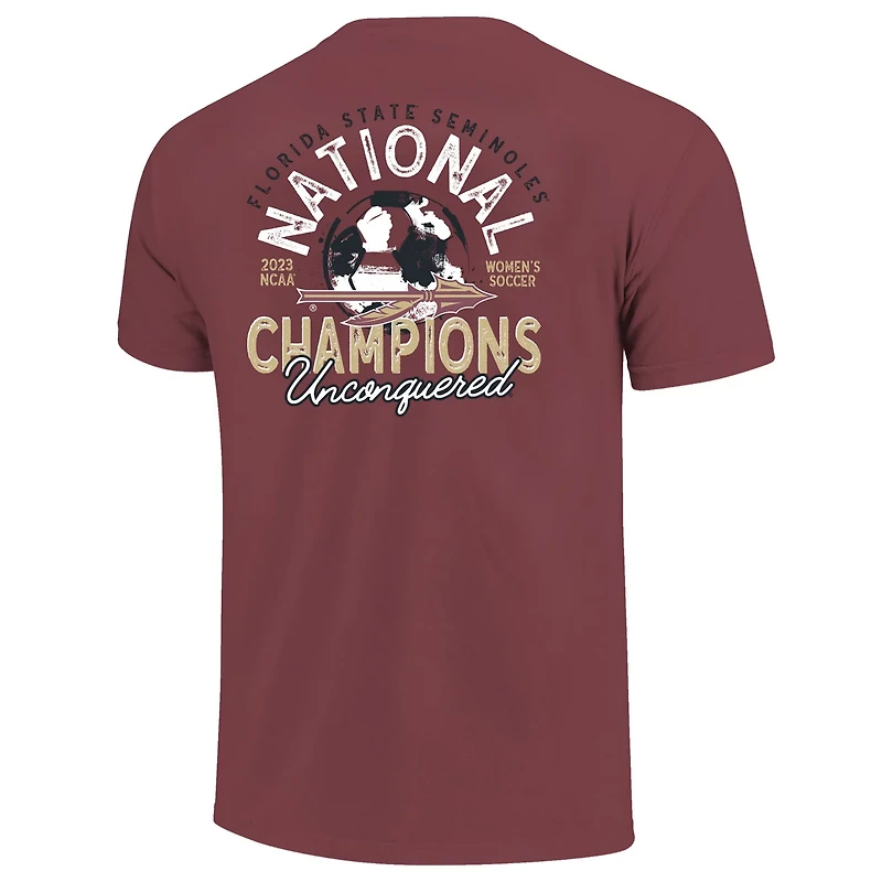 Unisex Florida State Seminoles 2023 NCAA Wo Soccer National Champions T-Shirt