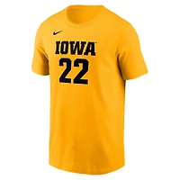 Unisex Nike Caitlin Clark Iowa Hawkeyes Retired Player Name  Number T-Shirt