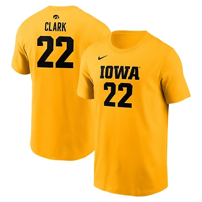 Unisex Nike Caitlin Clark Iowa Hawkeyes Retired Player Name  Number T-Shirt