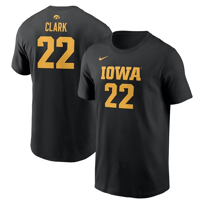 Unisex Nike Caitlin Clark Iowa Hawkeyes Retired Player Name Number T-Shirt