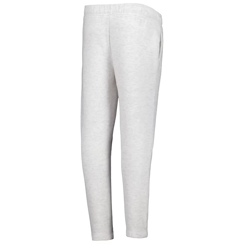 Youth Ash Los Angeles Dodgers Game Time Fleece Pants