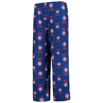 Youth Chicago Cubs Team Color Printed Logo Pants