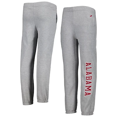 Youth League Collegiate Wear Gray Alabama Crimson Tide Essential Pants