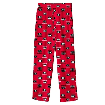 Youth Outerstuff Georgia Bulldogs All-Over Team Logo Pants