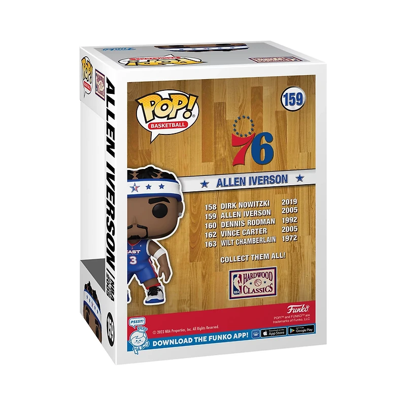 Allen Iverson 2005 NBA All-Star Game 159 Funko Pop Vinyl Figure