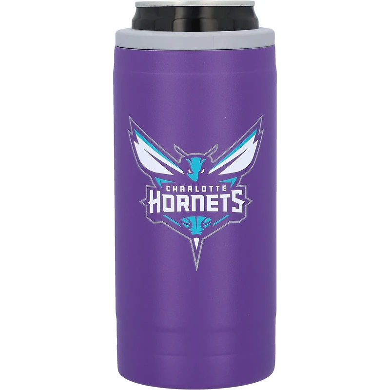 Charlotte Hornets 12oz Flipside Powdercoat Slim Can Cooler