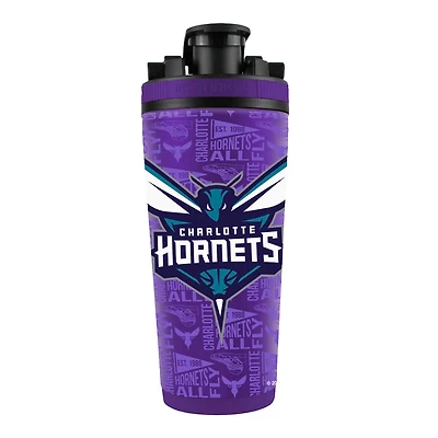 Charlotte Hornets 26oz 4D Stainless Steel Shaker Bottle