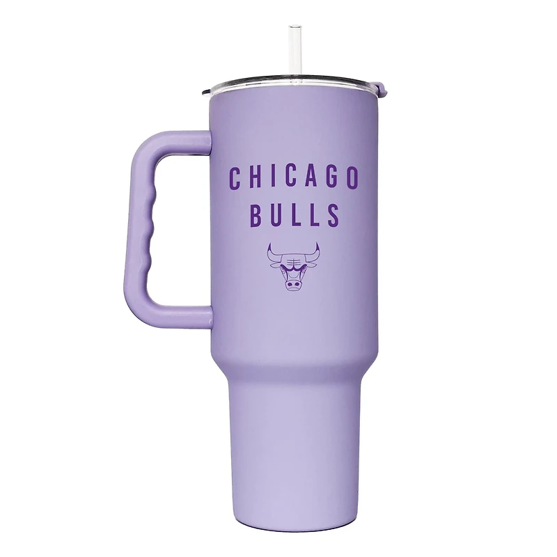 Chicago Bulls 40oz Lavender Soft Touch Tumbler