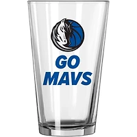 Dallas Mavericks 16oz Team Slogan Pint Glass