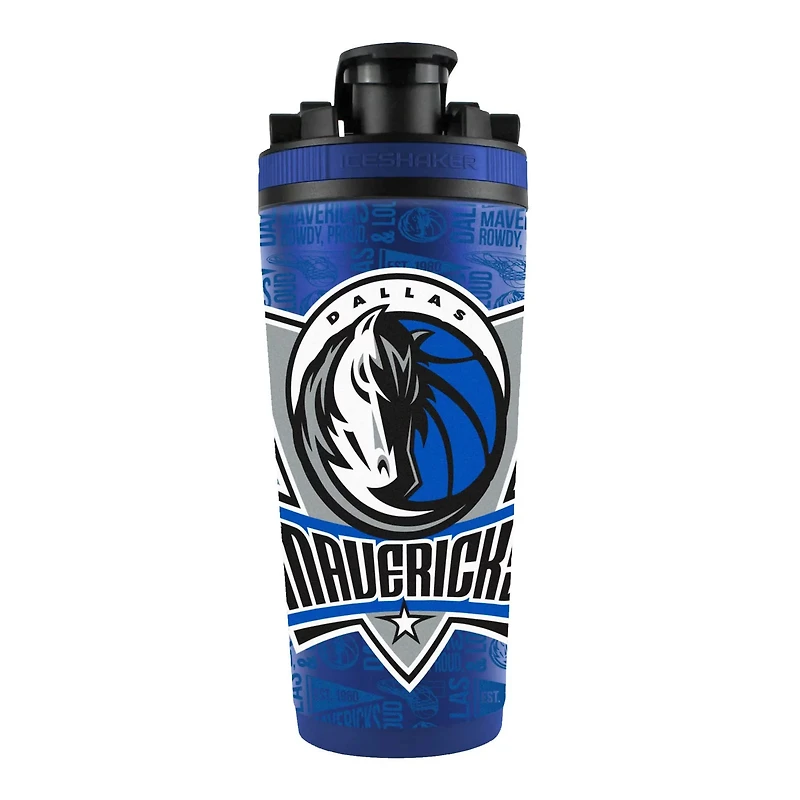 Dallas Mavericks 26oz 4D Stainless Steel Shaker Bottle