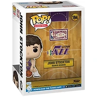 Funko Pop Utah Jazz 194 John Stockton Vinyl Figure