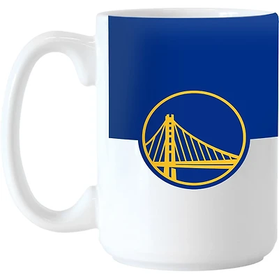Golden State Warriors 15oz Colorblock Mug