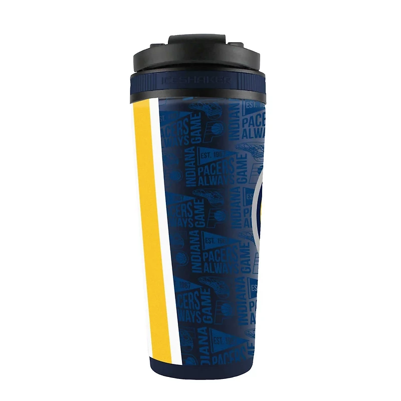 Indiana Pacers 26oz 4D Stainless Steel Shaker Bottle