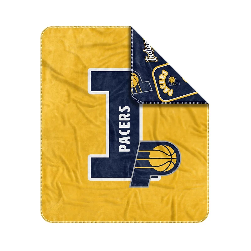 Indiana Pacers 50" x 60" Dream Weave Throw Blanket