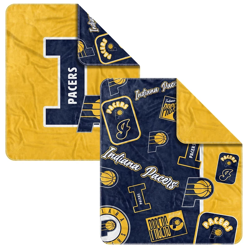 Indiana Pacers 50" x 60" Dream Weave Throw Blanket