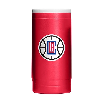 LA Clippers 12oz Flipside Powdercoat Slim Can Cooler