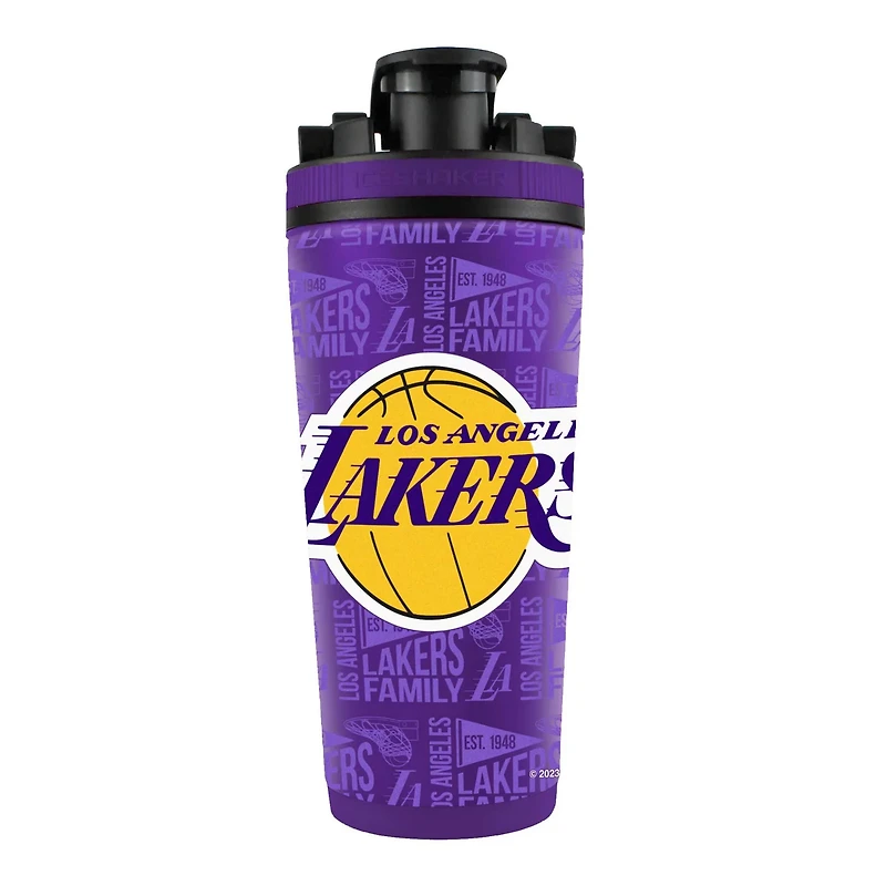 Los Angeles Lakers 26oz 4D Stainless Steel Shaker Bottle