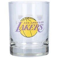 Los Angeles Lakers Letterman 14oz Rocks Glass