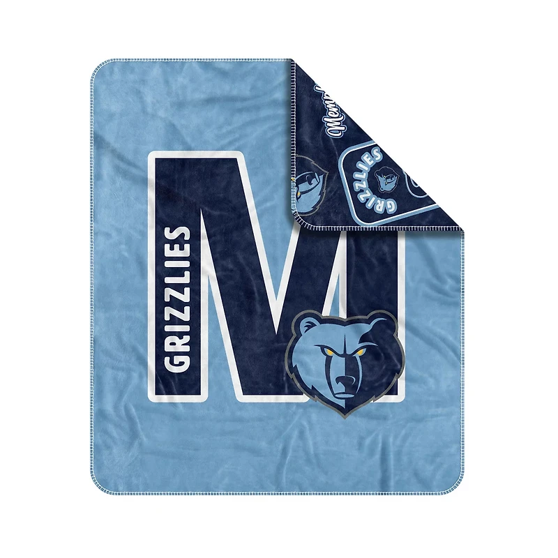 Memphis Grizzlies 50" x 60" Dream Weave Throw Blanket