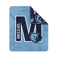 Memphis Grizzlies 50" x 60" Dream Weave Throw Blanket