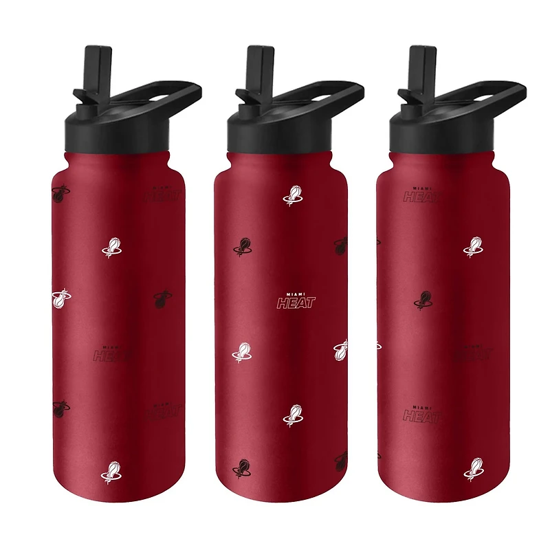 Miami Heat 34oz Steep and Repeat Quencher Bottle