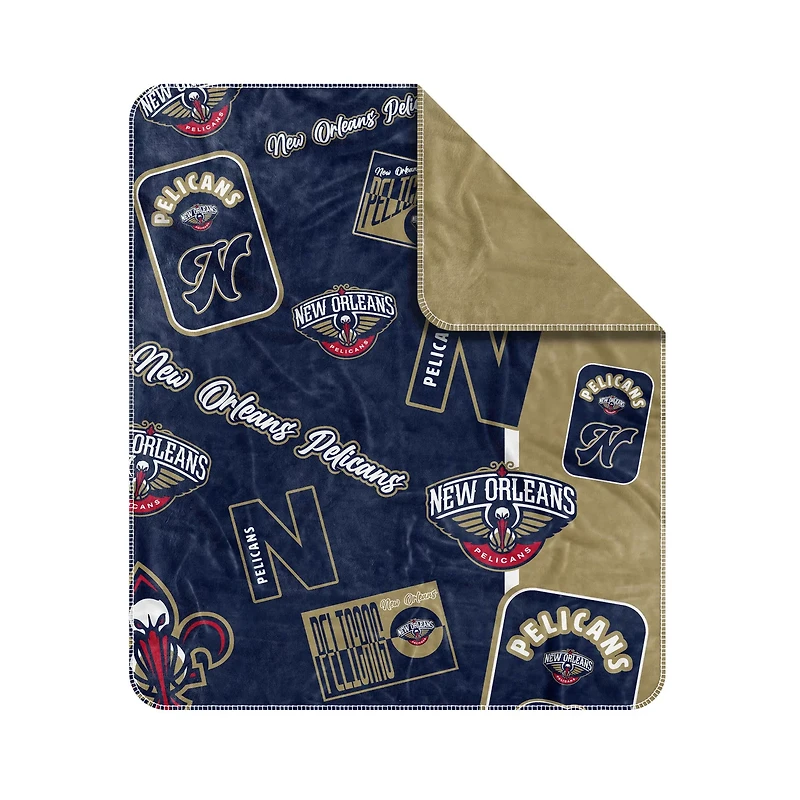 New Orleans Pelicans 50" x 60" Dream Weave Throw Blanket