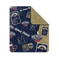 New Orleans Pelicans 50" x 60" Dream Weave Throw Blanket
