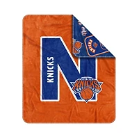 New York Knicks 50" x 60" Dream Weave Throw Blanket