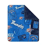 Oklahoma City Thunder 50" x 60" Dream Weave Throw Blanket