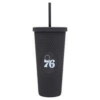 Philadelphia 76ers 24oz Logo Studded Tumbler