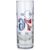 Philadelphia 76ers 25oz Satin-Etched Tall Shot Glass