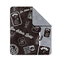 San Antonio Spurs 50" x 60" Dream Weave Throw Blanket