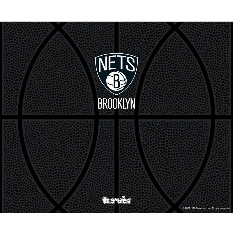 Tervis Brooklyn Nets 40oz Leather Wide Mouth Water Bottle