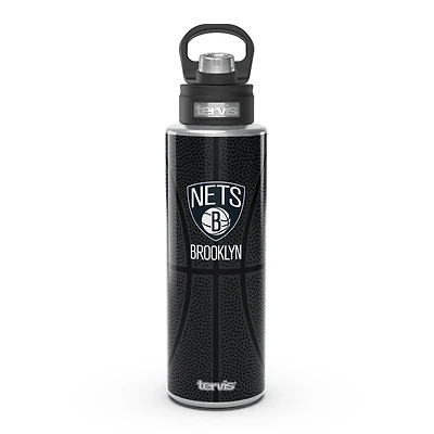 Tervis Brooklyn Nets 40oz Leather Wide Mouth Water Bottle